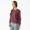 Chemise thermique à col rond pour femme