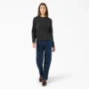 Chemise thermique à col rond pour femme