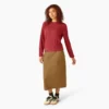 Chemise thermique à col rond pour femme