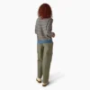 Chemise thermique à col rond pour femme