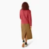 Chemise thermique à col rond pour femme