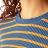 Chemise thermique à col rond pour femme