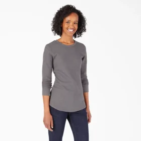 Chemise thermique à manches longues pour femme