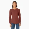 Chemise thermique à manches longues pour femme