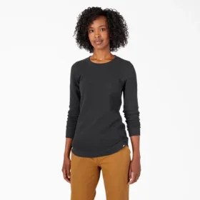 Chemise thermique à manches longues pour femme