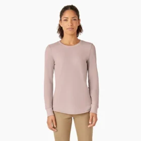 Chemise thermique à manches longues pour femme