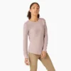 Chemise thermique à manches longues pour femme