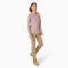 Chemise thermique à manches longues pour femme