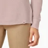 Chemise thermique à manches longues pour femme