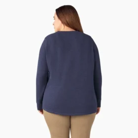 Chemise thermique à manches longues pour femmes grandes tailles