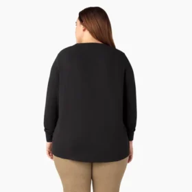 Chemise thermique à manches longues pour femmes grandes tailles