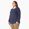 Chemise thermique à manches longues pour femmes grandes tailles