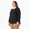 Chemise thermique à manches longues pour femmes grandes tailles