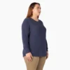 Chemise thermique à manches longues pour femmes grandes tailles
