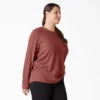 Chemise thermique à manches longues pour femmes grandes tailles