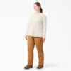 Chemise thermique à manches longues pour femmes grandes tailles