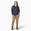 Chemise thermique à manches longues pour femmes grandes tailles