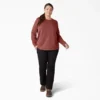 Chemise thermique à manches longues pour femmes grandes tailles