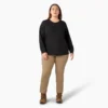 Chemise thermique à manches longues pour femmes grandes tailles