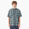 Chemise tissée à manches courtes Chemise tissée à manches courtes
