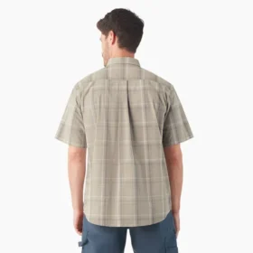 Chemise tissée à manches courtes