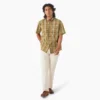 Chemise tissée à manches courtes