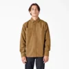 Chemise utilitaire à manches longues en toile de coton Chemise utilitaire à manches longues en toile de coton