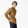 Chemise utilitaire à manches longues en toile de coton Chemise utilitaire à manches longues en toile de coton