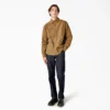 Chemise utilitaire à manches longues en toile de coton Chemise utilitaire à manches longues en toile de coton