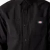 Chemise utilitaire à manches longues en toile de coton