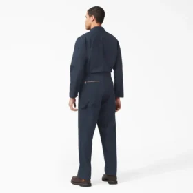 Combinaison de luxe à manches longues en mélange de tissus