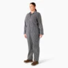 Combinaison à manches longues pour femmes, coupe ample, rayures Hickory