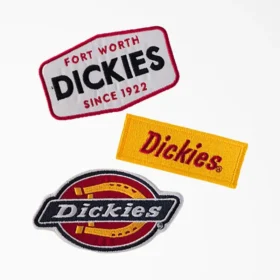 Écussons thermocollants avec le logo Dickies, lot de 3