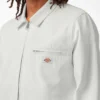 Eisenhower Jacket en toile de coton délavée à la pierre, sans doublure