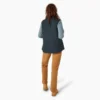 Gilet en toile de coton doublé polaire pour femme Gilet en toile de coton doublé polaire pour femme