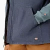 Gilet en toile de coton doublé polaire pour femme Gilet en toile de coton doublé polaire pour femme