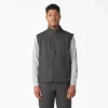 Gilet en toile de coton épaisse doublé polaire
