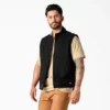 Gilet en toile de coton épaisse doublé polaire