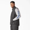 Gilet en toile de coton épaisse doublé polaire