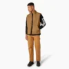 Gilet en toile de coton épaisse doublé polaire