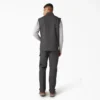 Gilet en toile de coton épaisse doublé polaire