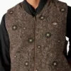Gilet réversible à imprimé floral Ellis