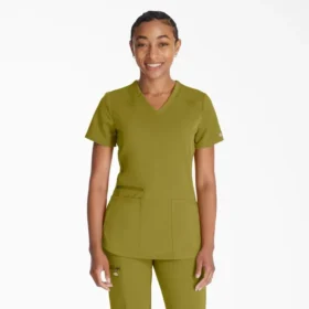 Haut médical à col en V Balance pour femme