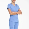 Haut médical à col en V Balance pour femme Haut médical à col en V Balance pour femme