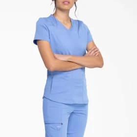 Haut médical à col en V Balance pour femme