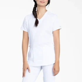 Haut médical à col en V Balance pour femme