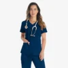 Haut médical à col en V Eds Essentials pour femme