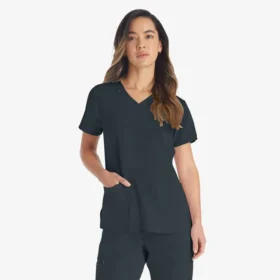Haut médical à col en V Eds Essentials pour femme