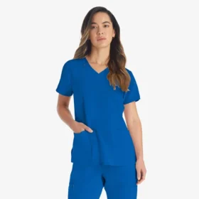 Haut médical à col en V Eds Essentials pour femme