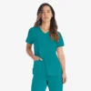 Haut médical à col en V Eds Essentials pour femme Haut médical à col en V Eds Essentials pour femme